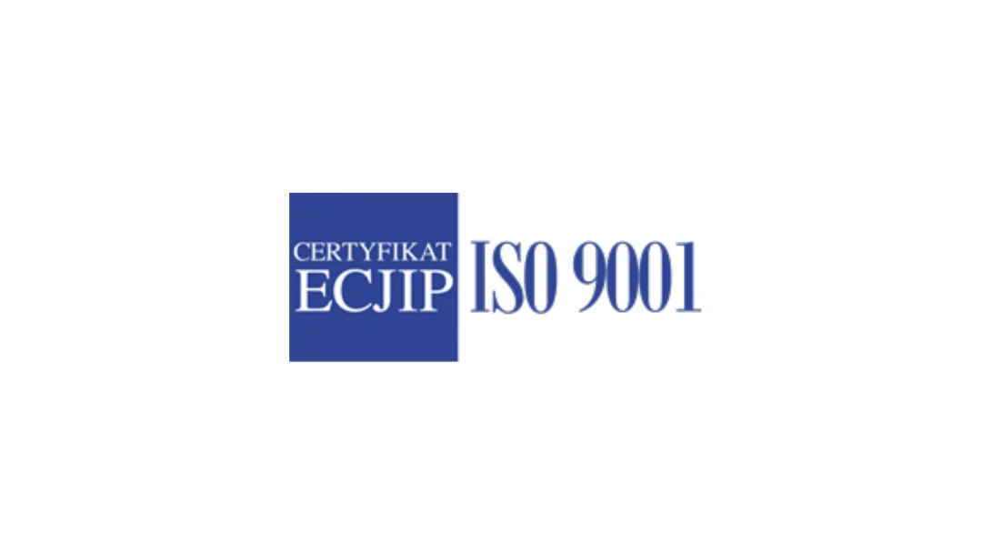 Certyfikat ISO 9001:2015 ECJIP